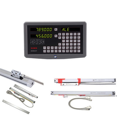 Good price 2 Axis Digital Readout SINO SDS6-2V DRO With Metal LED  Kits Two Linear Rulers For Milling Machine online