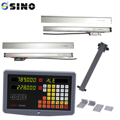 SDS 2MS Digital Readout Kits With Glass Linear Scale For Milling And Lathe Machines TTL 2-Axis Digital Readout Measurement Instrument System