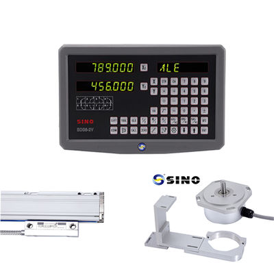 SDS6-2V Two Axis SINO Digital Readout System DRO For Milling Lathe 50-60HZ