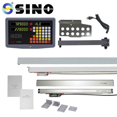 Good price 2 Axes LED Large Milling Machine DRO Kits TTL Signal Grating Rulers online