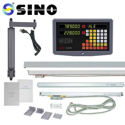 Good price RoHS 2 Axes Lathe Machine DRO Kit With Green LED Display Module online